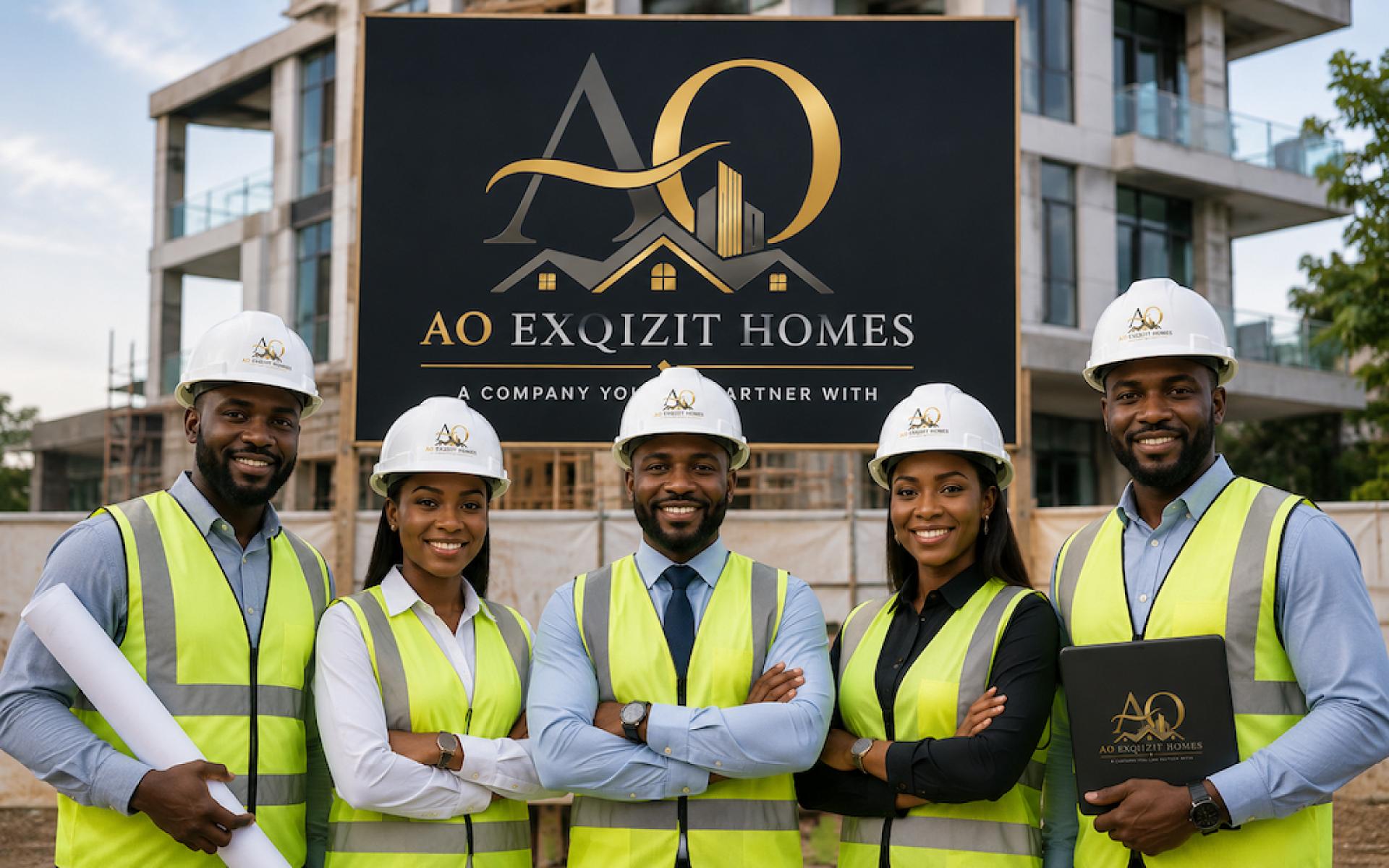 Our team with clients